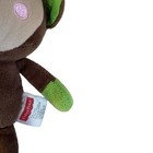 Fisher-price Snugamonkey Monkey Plush Stuffed Animal Lovey Brown Green 8   