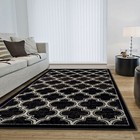 Bohemian Geometric Trellis Carpet Indoor Area Rugs Or Door Mat Or Runner Rug