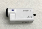Sony Fdr-x3000 8 2mp 4k Action Camera With Cable - White  excellente Conditions 