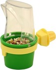 Pet Clean Cup Bird Cage Feeder And Water Cup  Medium  Assorted Colors