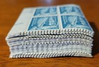 Vintage Us Stamp  1031a Plate Block Of 4 - Lot Of 100 Mnh Og - Cv  100