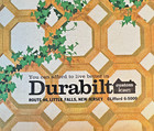 Vintage Durabilt Custom Homes Catalog - 1950s Mcm  Illustrated Eye Candy - Nm