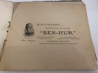 1900 Ben Hur Souvenir Album Scenes Of The Play