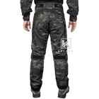 Krydex Gen3 Tactical Army Trouser Combat Pants W  Knee Pads Clothing Black Camo