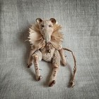 Creepy Rat  Collectible Creepy Doll Rat  Gothic Rat Figurine 