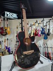 Takamine Gf49ce Fxc Acoustic-electric Guitar - Cosmic Black   Free Plek  658