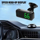 2025 Mini Led Digital Speedometer Gps Car Hud Head Up Display Mph kmh Universal