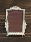Elias Artmetal Fine Pewter And Silver Miniature Picture Photo Frame Art Deco