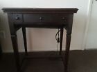 Vintage 1910 Singer Treadle Sewing Machine With 6 Drawer Cabinet Made In Usa