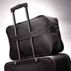 2 Pcs Rolling Upright Softside Luggage Set Carry On Boarding Bag Lightweight New