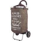 Rolling Laundry Trolley Dolly Heavy Duty Laundry Bag W  Wheels Organizer New