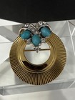 Vintage Signed Boucher Marcel Brooch And Clip On Earrings