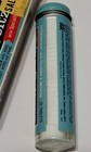 Full  Unopened In Box Alka Seltzer Glass Tube Screw Top With Box Mcm Collectible