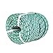  1 2inch X 150ft Arborist Tree Rope 16 Strand Braided green  White   Blue