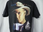 Vintage 90s Garth Brooks Fresh Horses Tour Big Print T-shirt Xl Black