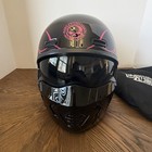 Harley Davidson Women s Willie G Pink Flames Modular Helmet 97134-22vx size M