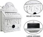 White Wedding Post Box Ideas Decorative Wedding Card Box