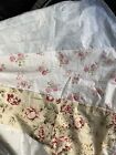 Rachel Ashwell Shabby Chic Custom Cotton Fabric Xmas Tree Skirt Christmas Large