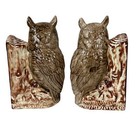 Vtg Owl Bookends