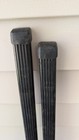 Pair Of  2  Thule 48   47  Roof Rack Load Bars   Crossbars With End Caps 