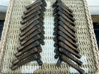 24x Wah Victorian Art Decco Copper  Stair Rods Clips Carpet Gripper Architectul