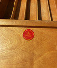 Str  mmen Bruk Hamar Mcm Vintage Wood Craft Sewing Box Chest