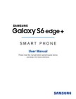User Manual For Samsung S6 Edge Plus  edge   Smart Phone At t Model Sm-g92 On Cd