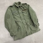 Us Army M51 Korean War 1955 Field Jkt Vintage Og 107 Small Short