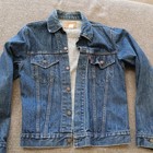Vintage 70s Levi   s Denim Type Iii 70505-0217 Trucker Jacket Size 36 Made In Usa