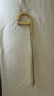 Salvatore Ferragamo Vintage Italian Brass Modern Shoe Horn Shoehorn Limited Ed