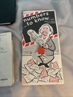 Lot Of 5 Vtg Little Books  Numbers To Know tally lessons statements  Notes