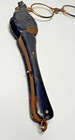 1890 s Art Nouveau  Lorgnette Opera Glasses Folding Spectacles Faux Tortoise