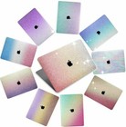 Bling Sparkly Glitter Shiny Rubberized Hard Case Keyboard Cover For New Macbook 