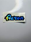 Holographic Name Personalized Decal Sticker  Custom Vinyl Lettering Text Decal