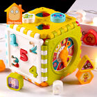 Activity Cube Puzzle With Shape Sorting Puzzle Cube Learning Kid Montessori Toys