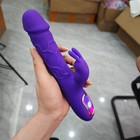 Rechargeable Heating Rabbit Vibrator Dildo G-spot Massager Sex Toy For Women Us