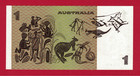 Australia 1 Dollar 1982 Unc Note - Sign  Johnston   Stone - Prefix  Dnu  p-42d 