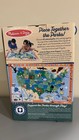 Melissa   Doug National Parks Usa Map 3x2 Feet Large Floor Puzzle 45 Piece New