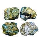 4 Pcs Natural Sapphire Corundum Rough 37-41mm Huge Loose Unheated Gemstones