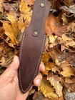 Handmade Fixed Blade Leather Dagger  Knife Sheath Holster Combat Blade 602
