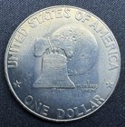 1976-d Eisenhower Dollar  Clad  Brilliant Uncirculated  bu    109