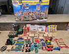 Melissa   Doug 110pc Wooden Big City Adventure Puzzle World Train Set Complete