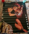 Vintage 80s Rock Band Poster Lot Of 6 Police Cyndi Lauper Men At Work Bowie 