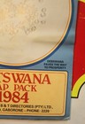 Rare Botswana Map Pack Bp Traveller s Map Swaziland  Town Plan Of Gaborone 1984 