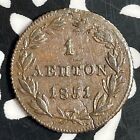 1851 Greece 1 Lepton Lot jm8911 Nice  Scarce 