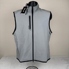 Rlx Ralph Lauren Mens Golf Hybrid Full Zip Vest Grey Heather Nwt Medium  168