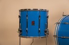 1980s Premier Resonator Blue Drum Set