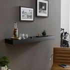 Hidden Compartment Wall Shelf Wooden Floating Shelf With Secret Storage