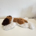 Ty Classic Yodeler St  Bernard Dog Plush 2010 Long Fuzzy Fur Brown White 14 