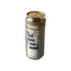 1999 Miller Lite Can Mini Bic Flip Top Lighter Holder   Case L-2